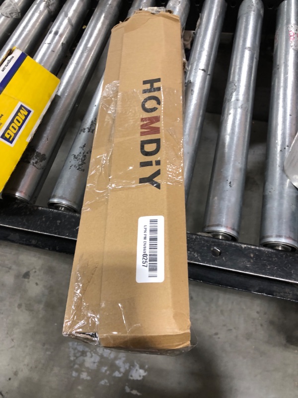 Photo 1 of homdiy 5 Pack 14 Inch Heavy Duty Center Mount Drawer Slides for Cabinet and Dresser Bottom Mount Drawer Rails 3/4 Extension Glide Track