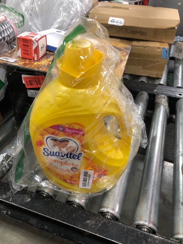 Photo 1 of Suavitel Complete Liquid Fabric Conditioner, Laundry Fabric Softener with Fabric Protection Technology, Morning Sun, 100 fl oz, Enough Liquid For 100 Small Loads