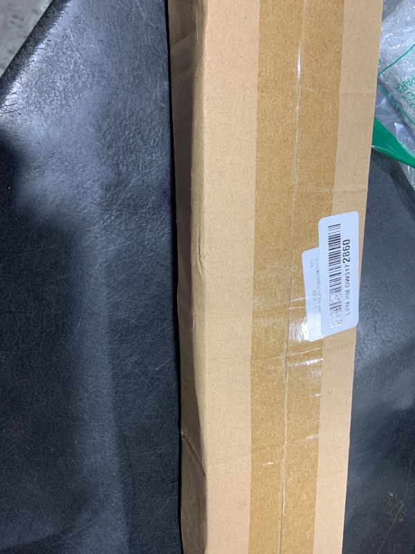 Photo 1 of SMODBRODRE Curtain Rods for Window 32 and 48, Black 5/8 inch Splicing Single Window Curtain Rod Set with Brackets