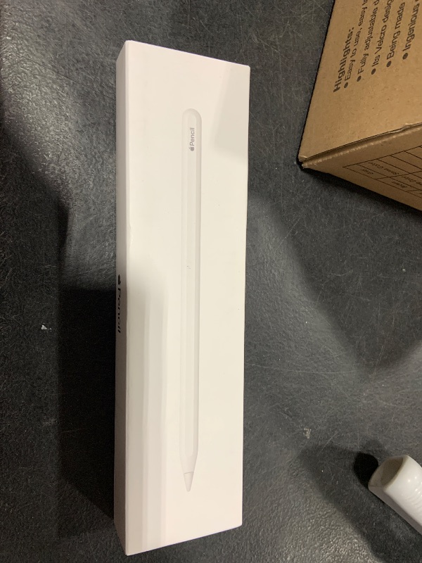 Photo 1 of Apple Pencil (2nd Generation): Device Compatibility Check Required - Pixel-Perfect Precision, Perfect for Note-Taking, Drawing, and Signing documents. Attaches, Charges, and Pairs magnetically.