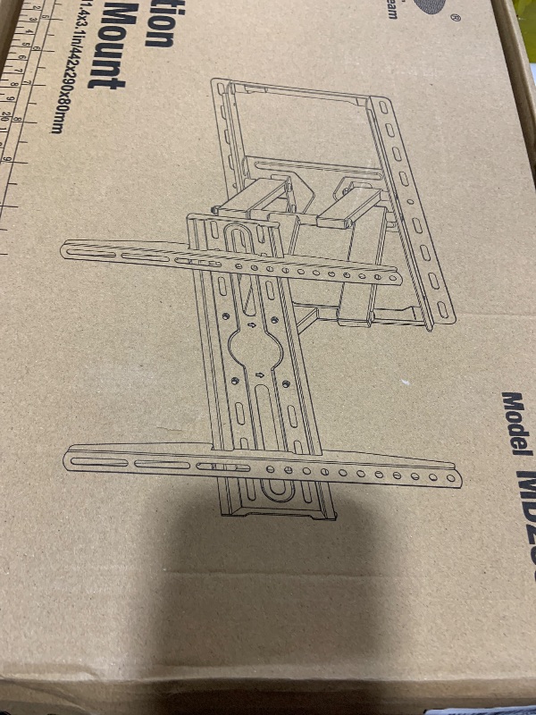 Photo 1 of Mounting Dream TV Wall Mount for 32-65 Inch Television,Mount with Swivel and Tilt, Full Motion Bracket with Articulating Dual Arms, Fits 16inch Studs, Max VESA 400X400 mm, 99lbs, MD2380