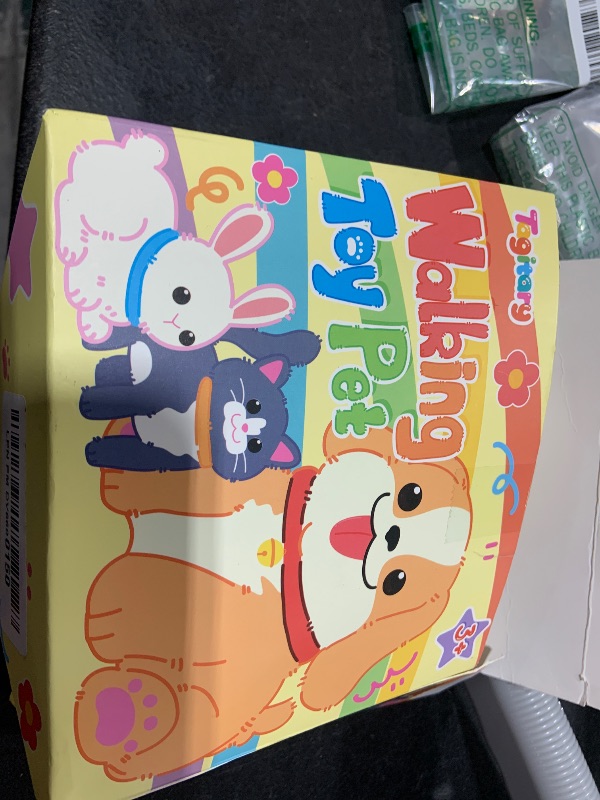 Photo 1 of Tagitary Plush Toys Bunny Electronic Toy with Sounds,Wiggling Ears,Hopping,Twitching Mouth and Nose, Interactive Rabbit Toy for Kids with Leash,Easter Birthday Gift for Toddlers Kids