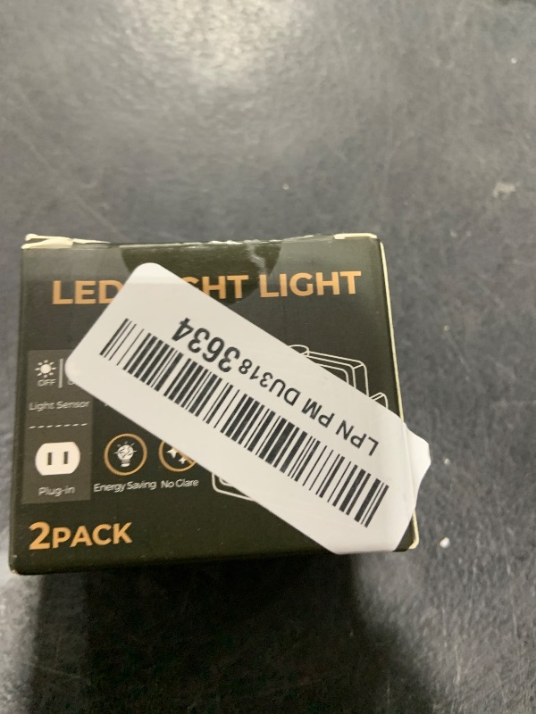 Photo 1 of L LOHAS LED Night Lights Plug into Wall 2-Pack, 0.3W Plug in Night Light, Dusk to Dawn, 5000K Daylight White Bright Nightlight Auto-On/Off for Adults Kids Room Bedroom Bathroom Hallway Kitchen Non-Dim