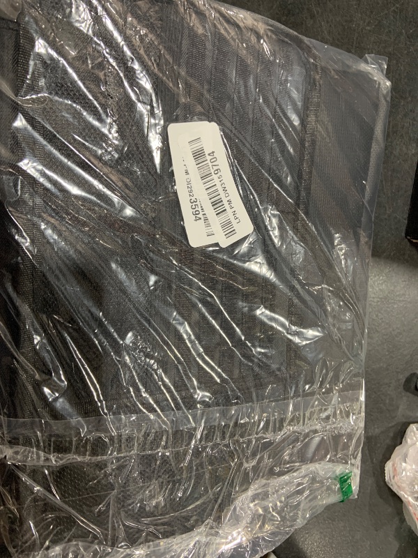 Photo 1 of ZOOPIP Fireproof File Box with Lock, Document Box Storage Organizer, Suitable for Hanging File Folders in Letter Size, Collapsible File Box, Reflective Strip for Fast Find (12.2"*6"*10.2, Black)