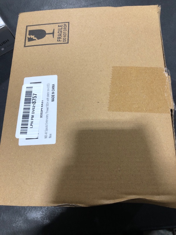 Photo 1 of New brothread 40 Brother Colors 500m Each Embroidery Machine Thread with Clear Plastic Storage Box for Embroidery Sewing Machine