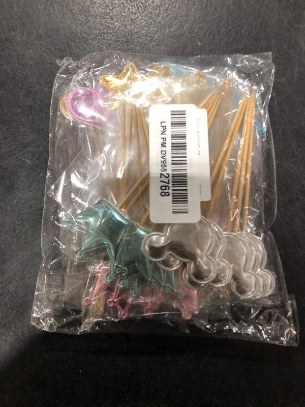 Photo 1 of 100 Pieces 9.1 Inch Swizzle Sticks Cocktail Stirrers Plastic for Bar Disposible Plastic Star Top Crystal Swizzle Sticks (Glittery Mixed Color)