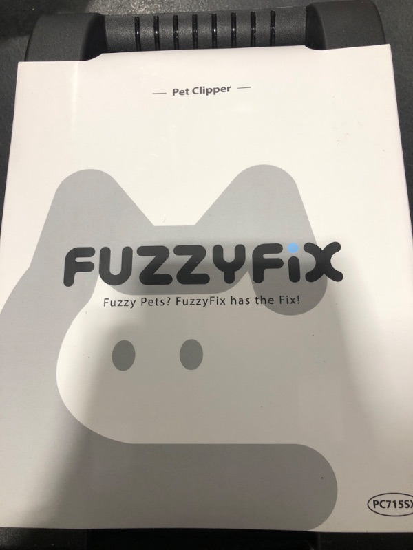 Photo 1 of FuzzyFix Dog Grooming Kit, Dog Clippers for Grooming for Thick Heavy Coats, Professional Pet Paw Trimmer Nail Grinder Low Noise Rechargeable Stainless Steel Hair Trimmer for Dogs Cats Animals