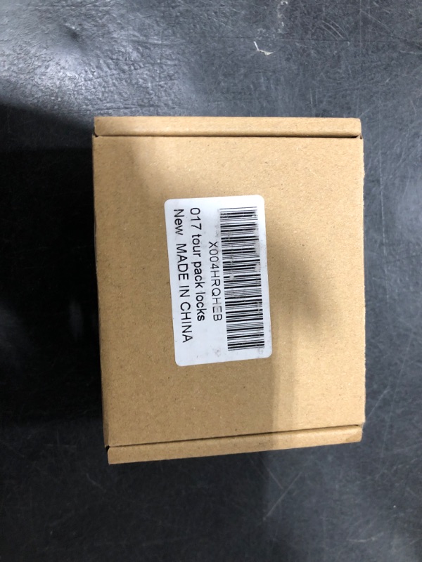 Photo 1 of AEEAST Motorcycle Rear Trunk Lock, Saddle Bag Tour Pack Lock with 2 Keys Fit for Harley Davidson Touring Road King Electra Street Road Glide 1993-2013
