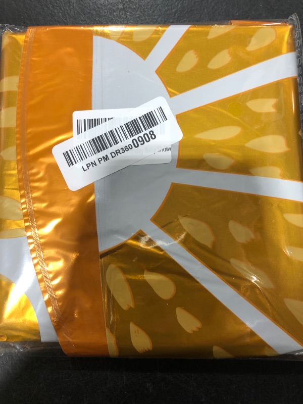 Photo 1 of Orange Fruit Balloons, 12 Pcs Citrus Foil Balloons, Large Orange Mylar Slice Balloons for Birthday Fruit Themed Party Decoration Little Cutie Baby Shower