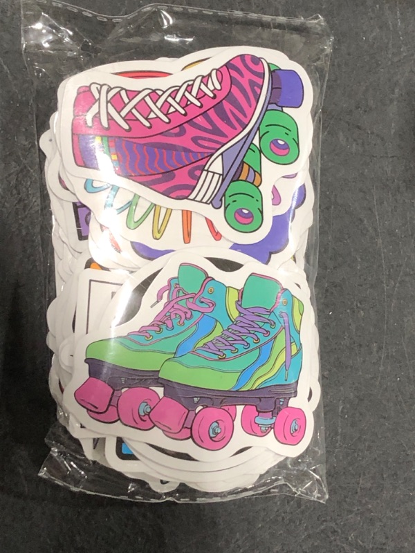 Photo 1 of 100 Pack 90s 80s Stickers, 1990's 1980's Hip Hop Party Favors, Birthday Decorations