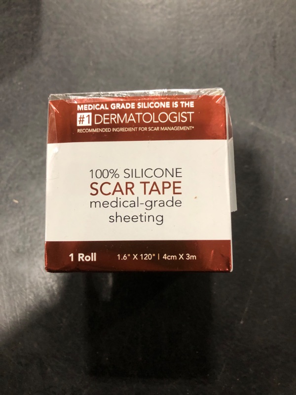Photo 1 of HealFast Physician Formulated Silicone Scar Sheets - Advanced Crosspolymer Medical Grade Silicone Scar Tape for Surgery, C Section, Keloids & Hypertrophic Scars - Silicone Tape For Scars
