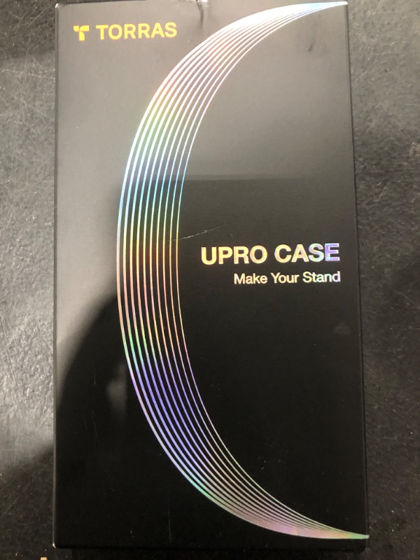 Photo 1 of TORRAS 360° Rotatable Stand for iPhone 15 Case/iPhone 14 Case, [Compatible with MagSafe] Magnetic Ring Holder [3X Military Grade Tested] Shockproof Translucent Slim Case for iPhone 15 Phone Case,Black