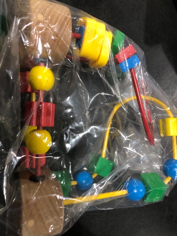 Photo 1 of Melissa & Doug First Bead Maze - Wooden Educational Toy for Floor, High Chair, or Table Infant Maze Toy, Bead Toys For Toddlers And Babies