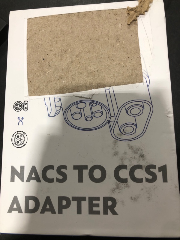 Photo 1 of Tesla Supercharger Adapter, NACS to CCS Adapter, Fast Charge Your CCS1 EV at Tesla Superchargers, Electric Vehicle Charging Adapter for Ford, Rivian, GM, Volvo and Polestar EVs