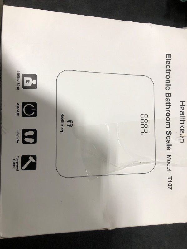 Photo 1 of Digital Bathroom Scales for Body Weight, Weight Scale with High Precision Sensors Accurate Round Corner Design LED Display 400lbs/180kg