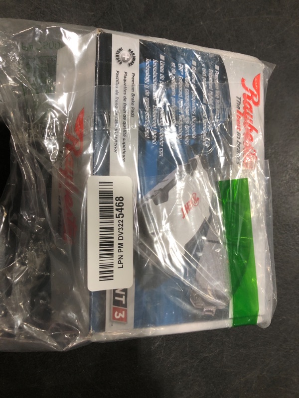 Photo 1 of Raybestos Element3 EHT™ Automotive Replacement Rear Brake Pad Set for Selected Ford (Edge/Explorer/Flex/Taurus), Lincoln (MKS/MKX) Model Years (EHT1377H)
