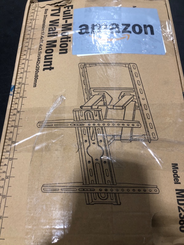 Photo 1 of Mounting Dream TV Wall Mount for 32-65 Inch Television,Mount with Swivel and Tilt, Full Motion Bracket with Articulating Dual Arms, Fits 16inch Studs, Max VESA 400X400 mm, 99lbs, MD2380
