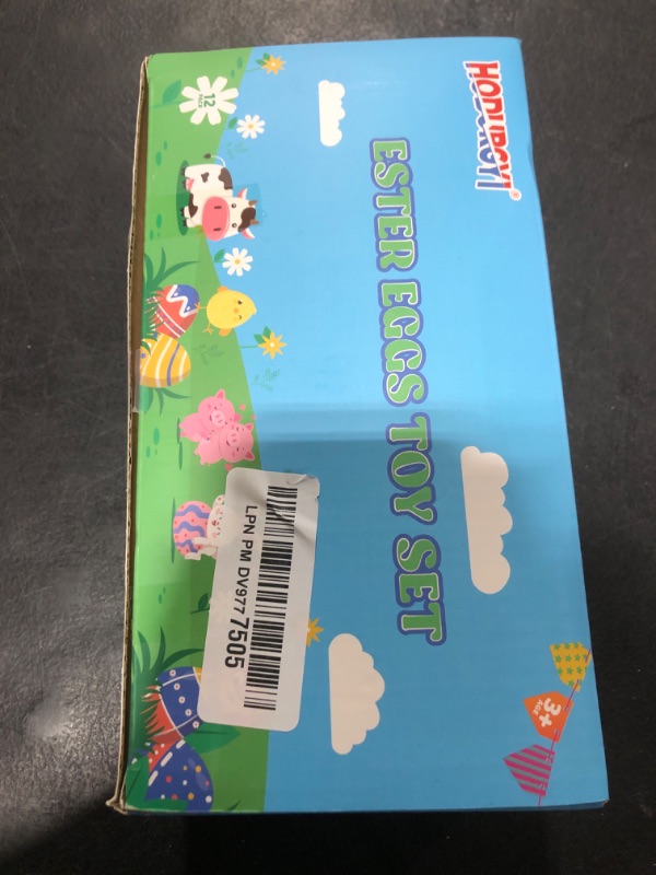 Photo 1 of 12 PCS Prefilled Easter Eggs with Toys Inside for Kids Age 3,4,5+, Animal Pullback Toy Cars Surprise Eggs for Boys and Girls, Filled Easter Eggs Fillers for Party Favor and Eggs Hunt Supplies