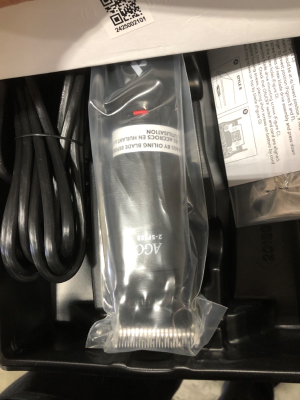Photo 1 of Andis 24675 UltraEdge 2-Speed Detachable Blade Clipper – Runs Cool & Quiet, Designed with Two-Speed Rotary Motor & Shatter-Proof Housing - For All Coats & Breeds - 120 Volts, Black