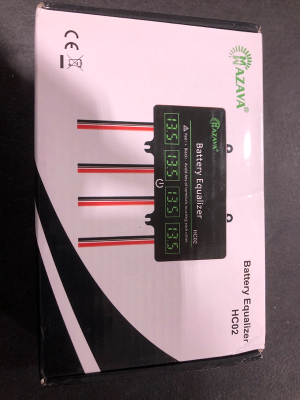 Photo 1 of MAZAVA HC02 Battery Equalizer for 12/24/36/48V Batteries Voltage Balancer 4S Active Lead Acid Touch Switch Battery Controller