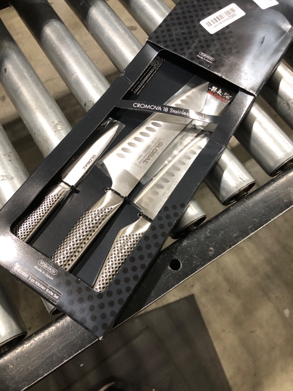 Photo 1 of Global Classic 3 Piece Knife Set G-833890