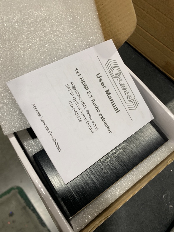 Photo 1 of LPNPMDQ6910689
hdmi 2.1 audio extractor 