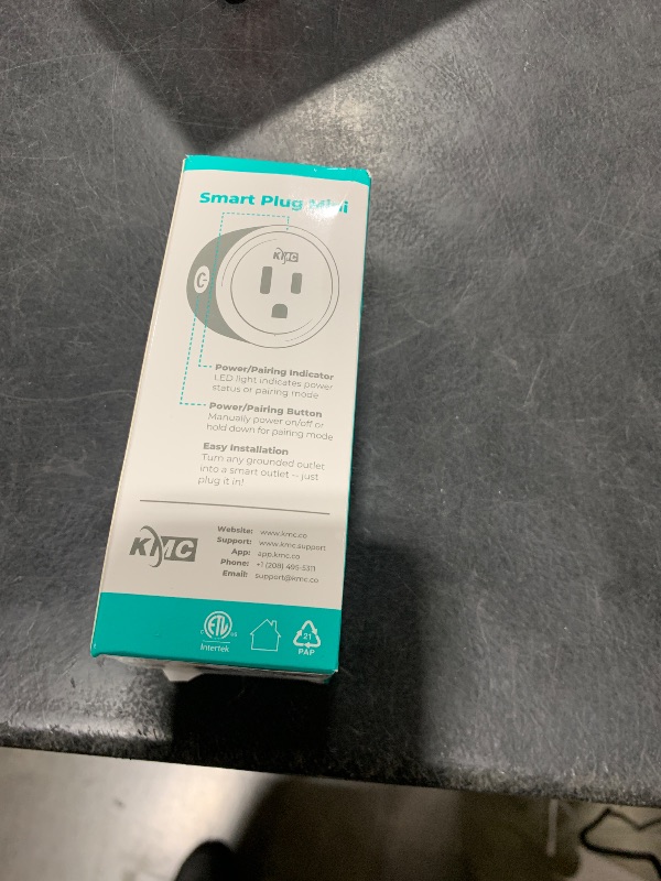 Photo 1 of KMC Smart Plug Mini 4-Pack, Wi-Fi Outlets for Smart Home, Remote Control Lights and Devices from Anywhere, No Hub Required, ETL Certified, Works with Alexa and Google Home