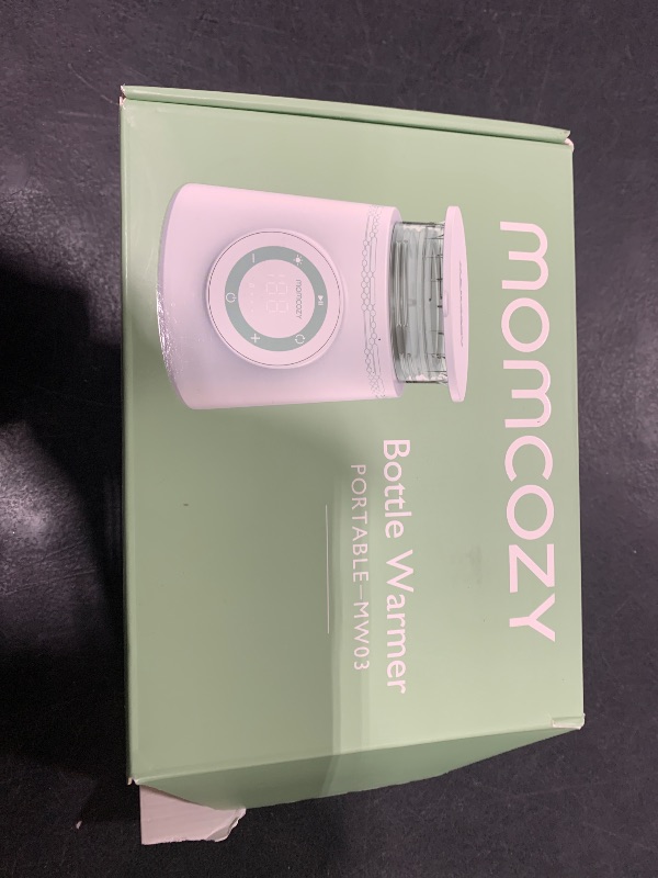 Photo 1 of Momcozy Portable Bottle Warmer for Travel, Double Leak-Proof Travel Bottle Warmer with Fast Heating, Safety Material Baby Bottle Warmer for Dr. Brown, Philips Avent, Medela, Tommee Tippee, Comotomo