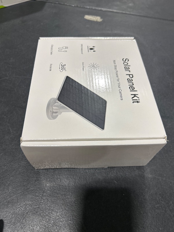 Photo 1 of 2PC Solar Panel Charger Compatible with Arlo Essential 2K Outdoor(2nd Gen)/Essential XL Camera(2nd Gen)/Essential Spotlight, 9.4ft Waterproof Charging Cable, 360°Adjustable Mount, 7.5 * 6.4", 5W 5V