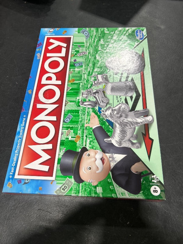 Photo 1 of Monopoly Game, Family Board Games for 2 to 6 Players & Kids Ages 8 and Up, Includes 8 Tokens (Token Vote Edition)