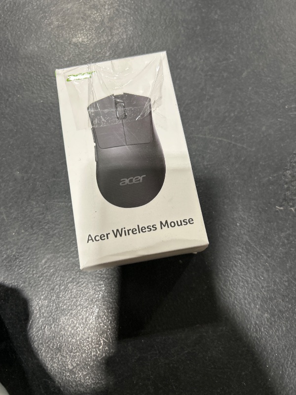 Photo 1 of acer Wireless Mouse, 1200 DPI Computer Mouse Wireless with 2.4GHz USB A Receiver, 5 Buttons Compatible with PC, Laptop, Desktop (Black)
