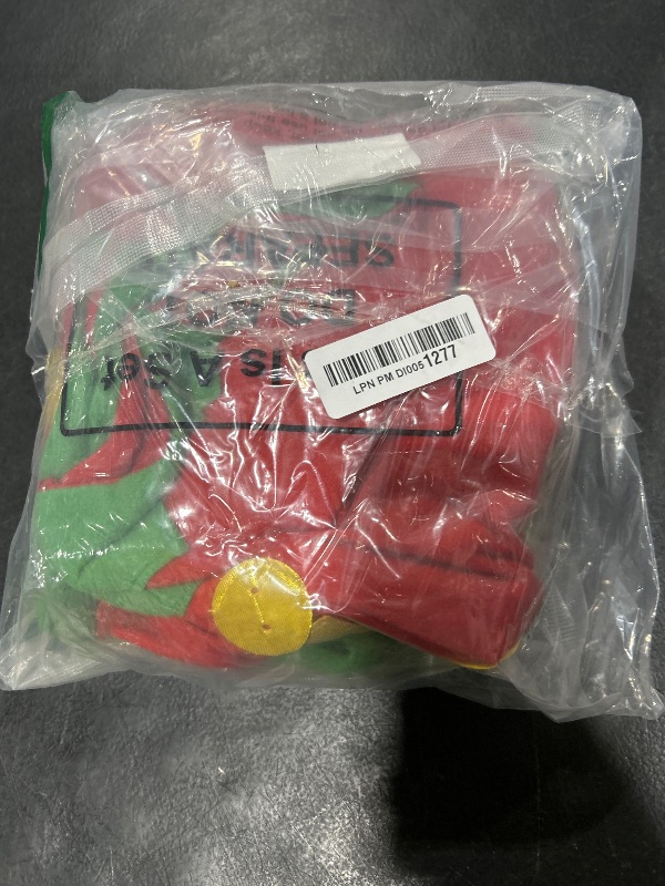Photo 1 of Newcotte Christmas Elf Costume Set Kids Adult Elf Costume Suit Santa Hat Dress Stocking Shoe Belt Xmas(6-8 Years)