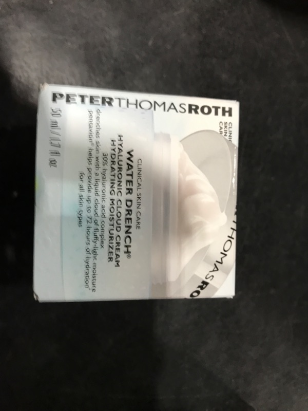 Photo 1 of Peter Thomas Roth | Water Drench Hyaluronic Cloud Cream Hydrating Moisturizer, Refillable Jar, Hydrating Moisturizer for Face, Up to 72 Hours of Hydration for Youthful-Looking Skin, Fragrance Free