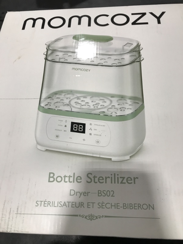 Photo 1 of Momcozy Bottle Sterilizer and Dryer, 8-in-1 Electric Steam Baby Bottle Sterilizer for Baby Bottles, Baby stuffs & Breast Pump Accessories