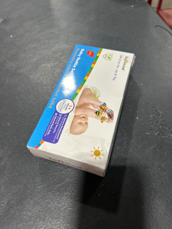 Photo 1 of Infinno Baby Wrist Rattle Socks and Foot Finder Set, Perfect Baby Toys for 0-12 Months Newborn Boys and Girls As Shower Gifts, Garden Bug Series