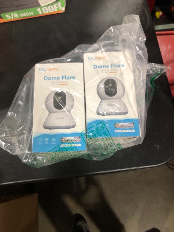 Photo 1 of blurams Cameras for Home Security, 2K Pet Camera with Phone App, 360° PTZ Indoor Cameras, 2-Way Talk, Motion Tracking, Color/IR Night Vision, Cloud&SD, Works with Alexa (2Pack, 5GHz/2.4GHz Dual-Band)