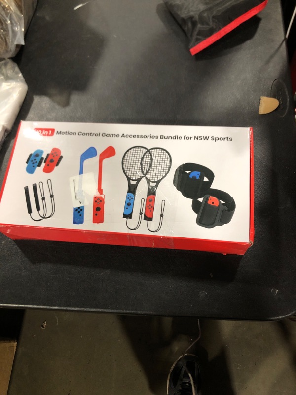Photo 1 of Switch Sports Accessories - CODOGOY 10 in 1 Switch Sports Accessories Bundle for Nintendo Switch Sports, Family Accessories Kit Compatible with Switch/Switch OLED Sports Games