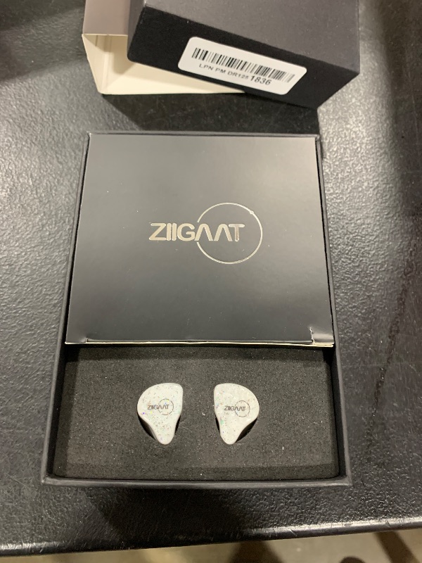 Photo 1 of Linsoul ZiiGaat x Fresh Reviews Arete in Ear Monitor, 1DD+4BA Hybrid Earphone IEM, Wired Gaming Earbuds, Studio Monitor Tunning, with Detachable IEM Cable for Musician Audiophile (White)