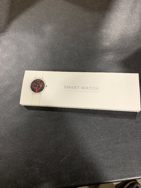 Photo 1 of Smart Watches for Men Women [Calls/Metal Slim] for Android iPhone Compatible,1.43" Micro-Spherical AMOLED Big Screen,IP68 Waterproof Mens Smart Watch Sleep/Heart Rate Monitor Pedometer(20mm Strap*2)