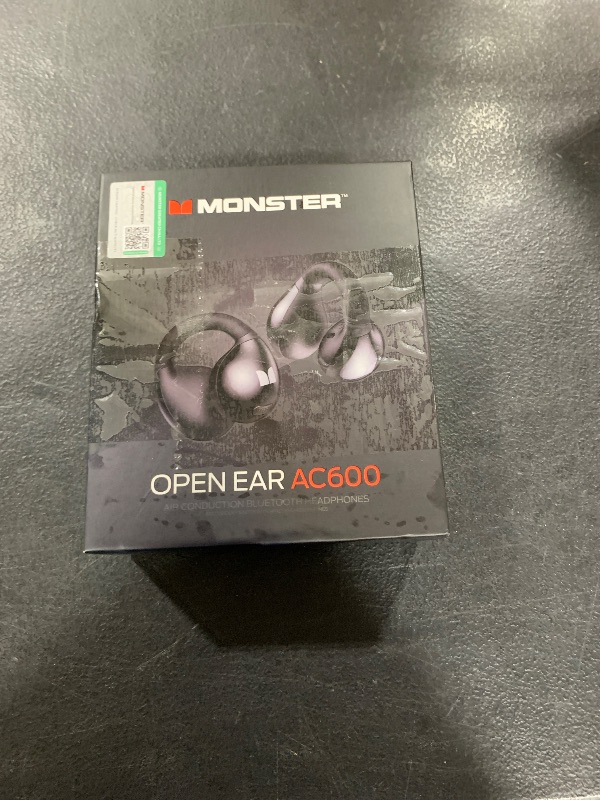 Photo 1 of Monster Open Ear AC600 Headphones, Bluetooth 5.4 Wireless Earbuds with HiFi Stereo, Clip-On Earbuds with ENC Clear Call, 21H Playtime, Touch Control, IPX6 Waterproof Wireless Headphones for Sport