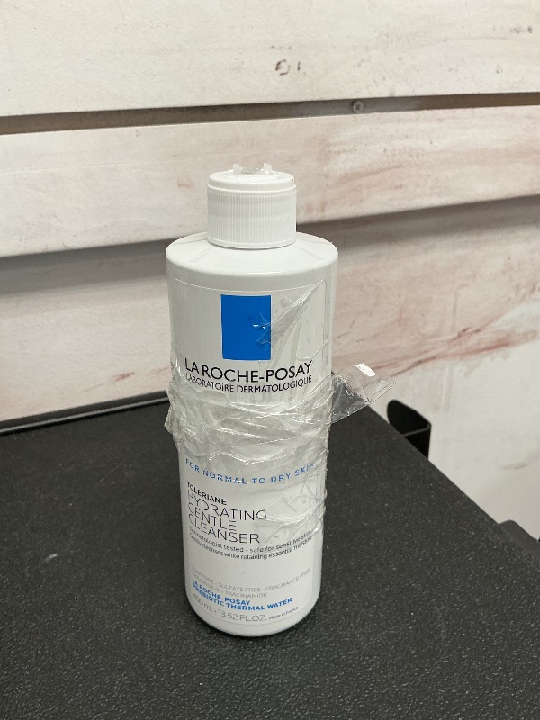 Photo 1 of La Roche-Posay Toleriane Hydrating Gentle Face Cleanser, Daily Facial Cleanser with Niacinamide and Ceramides for Sensitive Skin, Moisturizing Face Wash for Normal to Dry Skin, Fragrance Free