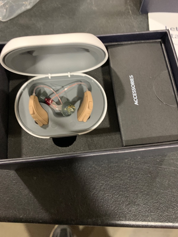 Photo 1 of Audien ION Wireless Rechargeable OTC Hearing Aid, Premium Comfort Design and Nearly Invisible