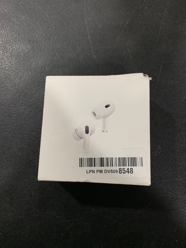 Photo 1 of Apple AirPods Pro 2 Wireless Earbuds, Active Noise Cancellation, Hearing Aid Feature, Bluetooth Headphones, Transparency, Personalized Spatial Audio, High-Fidelity Sound, H2 Chip, USB-C Charging