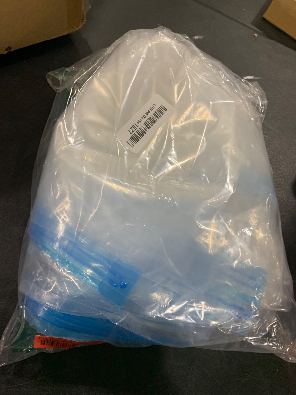 Photo 1 of 10 Pack Jumbo Vacuum Storage Bags with Hand Pump, 80% Storage Space Saving, Sturdy Leak-Free Space Saver Vacuum Seal Bags for Clothing, Vacuum Compression Bags for Travel Lugggage Blankets Comforters