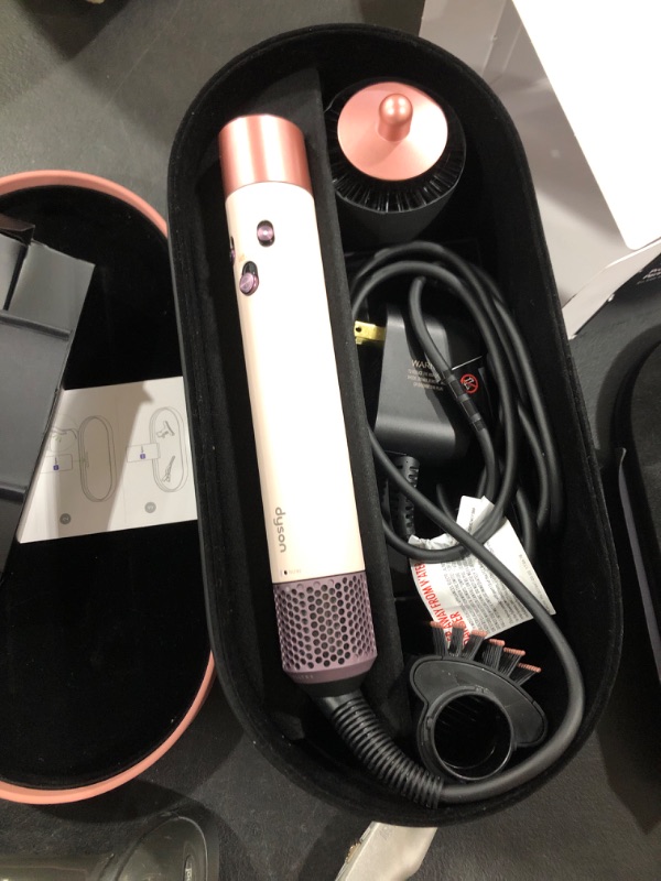 Photo 3 of Dyson Airwrap i.d.™ Multi-Styler and Dryer Straight+Wavy in Ceramic Pink and Rose Gold
