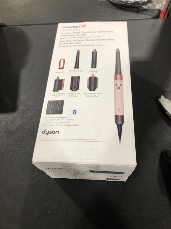 Photo 1 of Dyson Airwrap i.d.™ Multi-Styler and Dryer Straight+Wavy in Ceramic Pink and Rose Gold