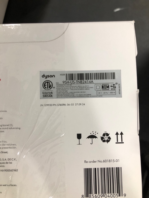 Photo 1 of Dyson Airwrap i.d.™ Multi-Styler and Dryer Straight+Wavy in Ceramic Pink and Rose Gold