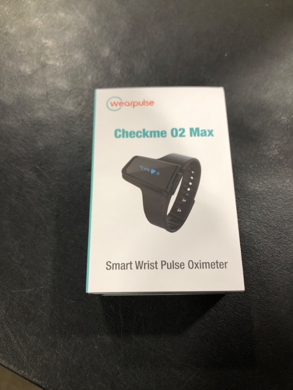 Photo 1 of Wearpulse Continuous Wrist Pulse Oximeter, Blood Oxygen Saturation Monitor with Smart reminder, Bluetooth, 72 Hours Endurance Tracking SpO2 and Pulse Rate, Checkme O2 Max with PC Software & APP