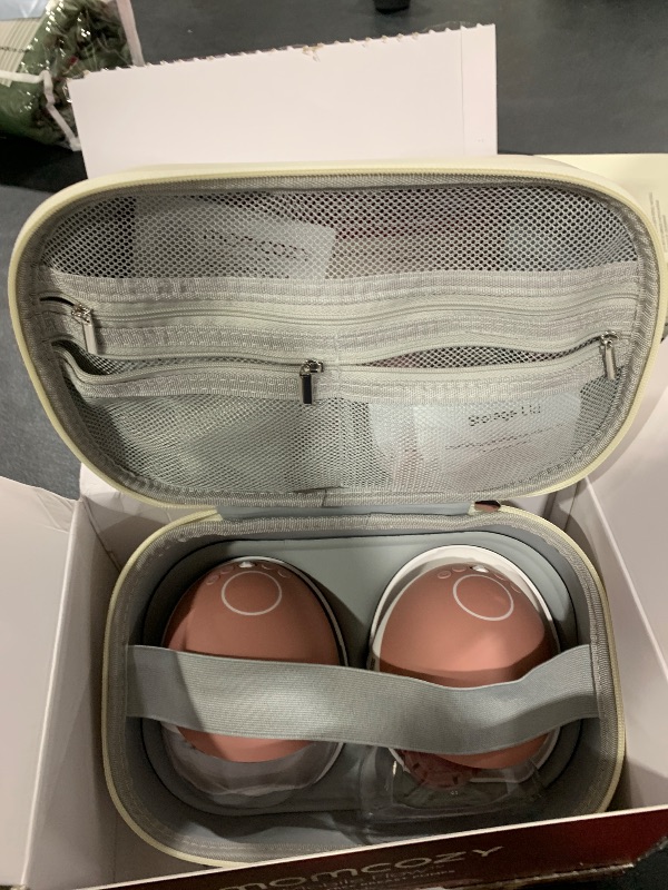 Photo 1 of Momcozy Breast Pump Hands Free Upgraded Mobile Flow | M9, App Discreet Control with Personalized Multi-Modes & 15 Levels, Wearable Breast Pump 24mm, 2 Pack Cozy Red
