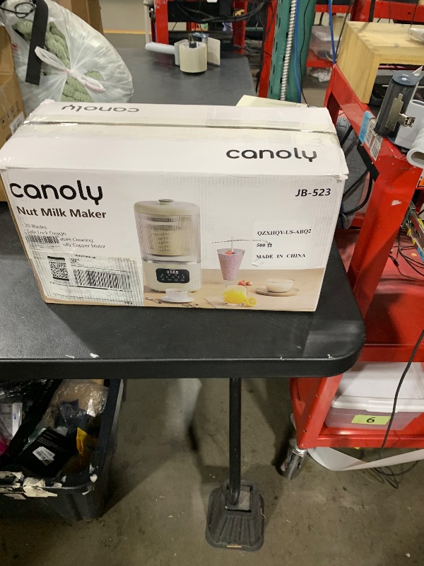 Photo 1 of 58oz Nut Milk Maker Machine, 10 in 1 Automatic Nut Milk Maker with 20 Blades, LED Display, Soy Milk Maker with 24H Delay Start&12H Keep Warm, Almond Milk Maker for Homemade Oat, Milk Shake